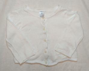 Baby Girl White Cardigan