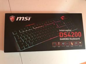MSI Light up Keayboard And Gaming Mouse