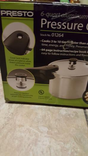 Presto pressure cooker