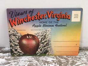Vintage State Postcard Folder..Virginia
