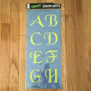 Alphabet 3”Simple Script