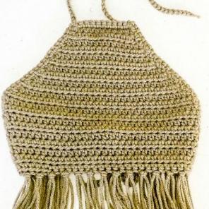 Crocheted BoHo Halter