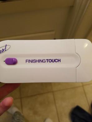 Yes, finishing touch hair remover