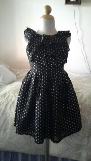 Sizez 6 Gymboree Dress Black & Silver