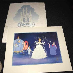 1995 Cinderella Lithograph
