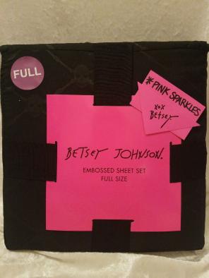 FULL Betsey Johnson skull sheet set