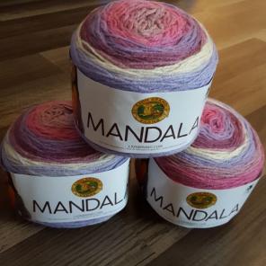 Mandala Yarn in Wood Nymph 3 Skeins