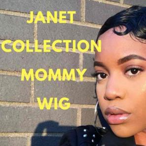 Janet collection human hair wig