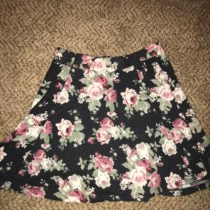 Floral Rue21 Skater Skirt