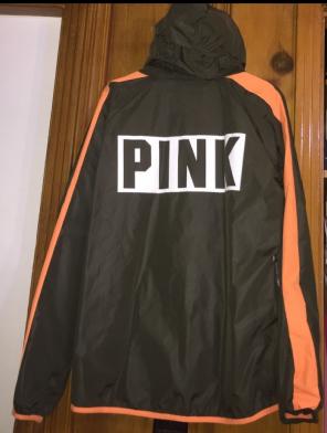 Victoria secret pink anorak jacket M/L