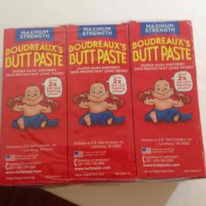 3 pack butt paste 2oz each