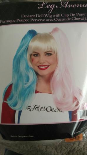 Harley Quinn wig