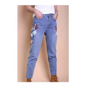 Embroidered Denim