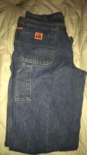 Men’s Work Jeans 34x34 Flame Retardent
