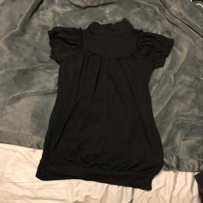Black Turtle Neck Shirt