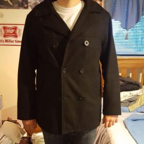 Chaps peacoat jacket