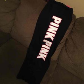 Pink sweats