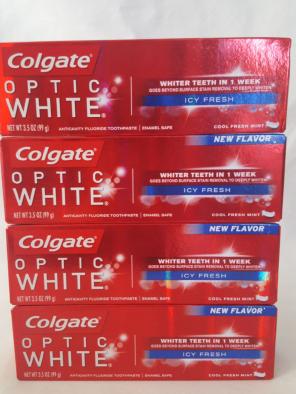 4 -- Colgate Optic White Toothpastes