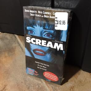 New Scream VHS Tape