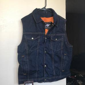 Motorcycle Jean Vest