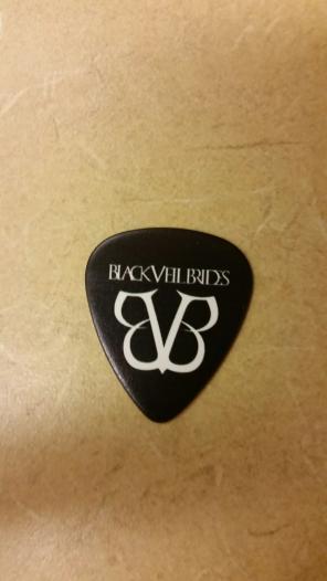 Black Veil Brides guitar pick