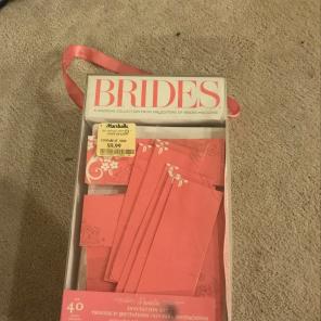 Brides Wedding Invitation Kit