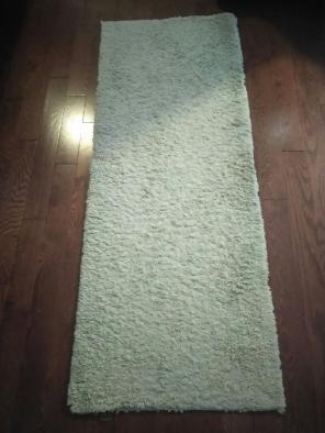 » Mint Shag Runner Rug 6.5' x 2.5" «
