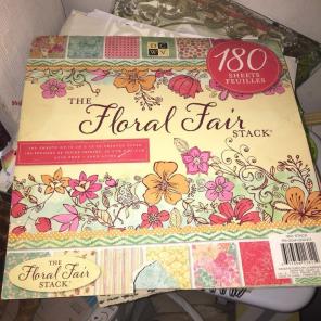 Floral Scrapbook Paper