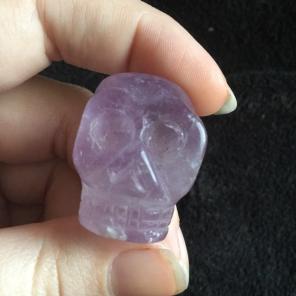 Amethyst Skull