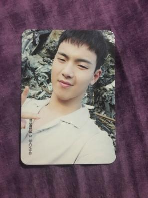Monsta X Shownu Guilty Photocard