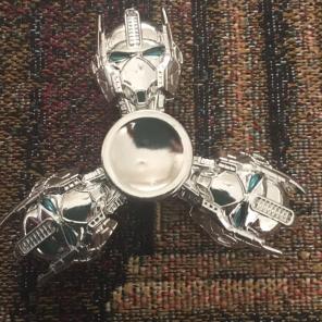 Silver/Gold Optimus Prime Fidget Spinner