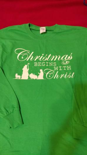 Religious Christmas shirt