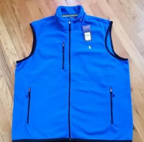 POLO RALPH LAUREN BLUE VEST