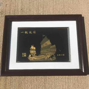 Chinese Good Fortune Gold Artwork