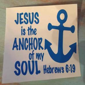 Jesus decal