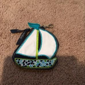 Thirty One Sailboat Change Purse