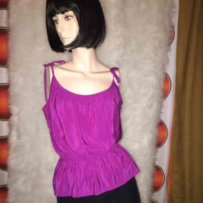 Vintage purple spaghetti strap top