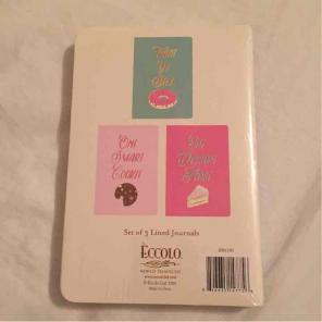 Set of 3 Line Journals by ECCOLO