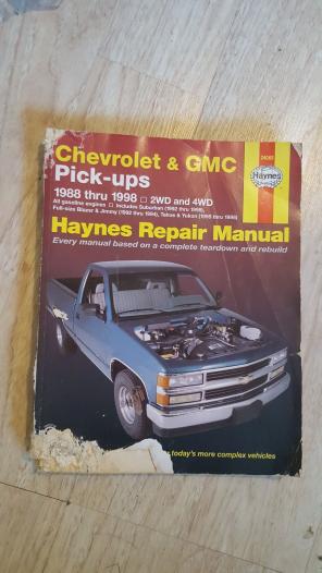 Chevrolet and GMC Pick Ups Manual Haynes