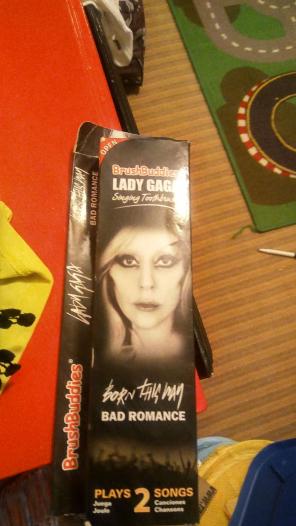 Singing toothbrush