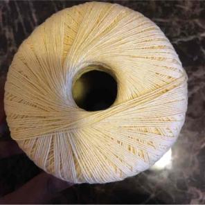 Yellow yarn
