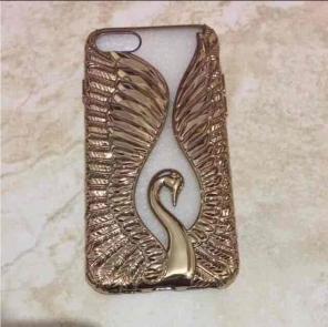 Gold Swan Cover iPhone 7