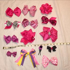 Hair Bows 14 In All-Great Deal!