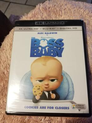 BOSS BABY 4K BLU RAY