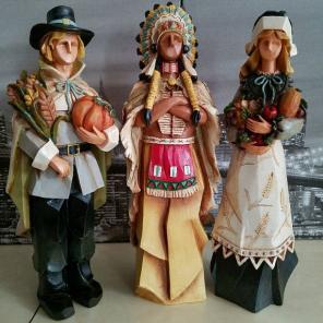 VTG PILGRIM MAN & WOMAN INDIAN MAN 2006