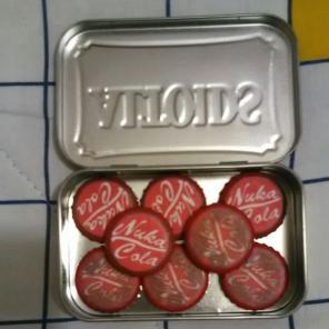 x8 FALLOUT BOTTLE CAPS!