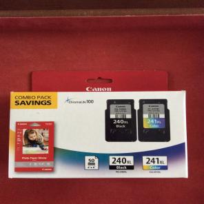 Canon 240XL/241XL Ink Cartridge Combo