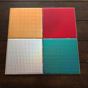 Holographic Trivets Set of 4