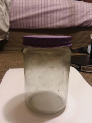 Painted jar