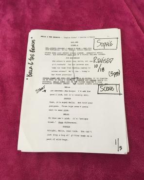 Bella And The Bulldogs First Ever Script